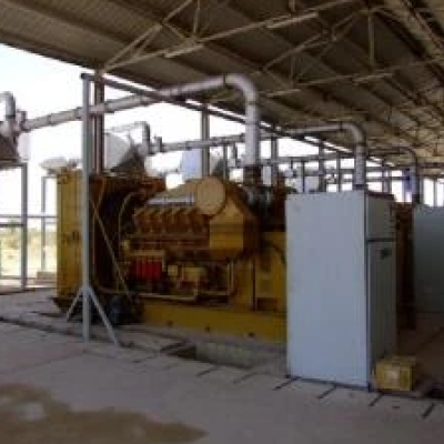 Chad 5 × 1000 kVt dizel generatorlari